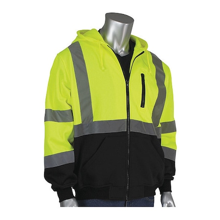PIP Hi-Visibility Sweats,Lime Yllw,XL