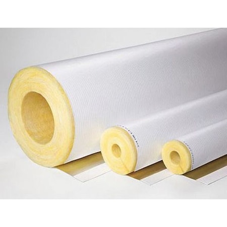 HP ULTRA Pipe Insulation,Fiberglass,9& x 1&