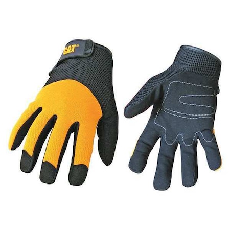 CAT Synthetic,Palm Glove,Spandex,L