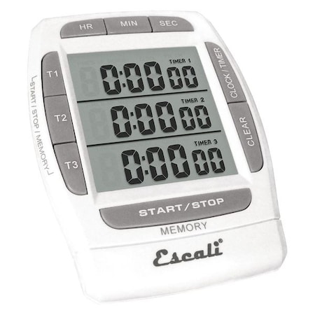 ESCALI Timer,Digital,Triple Event