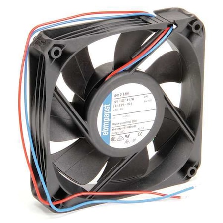 EBM-PAPST Axial Fan,Square,119 mm H,132 CFM
