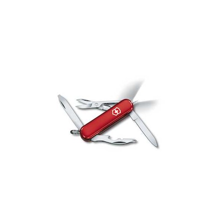 VICTORINOX SWISS ARMY Folding Knife,Midnite Manager,10 Func