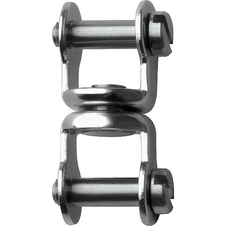 RONSTAN Positioning Swivel,Clevis/Clevis,1540 lb