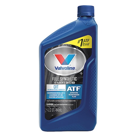 VALVOLINE CVT Transmission Fluid,Synthetic,1 Qt