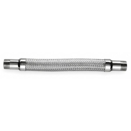 HOSE MASTER Flexible Metal Hose Assembly,1/2