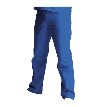 SCRUB ZONE Scrub Pants,2XL,Royal Blue,Unisex