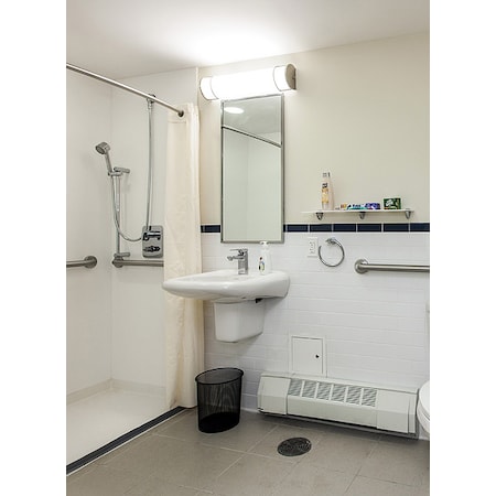 KETCHAM Washroom Mirror,18 in W,30 in H