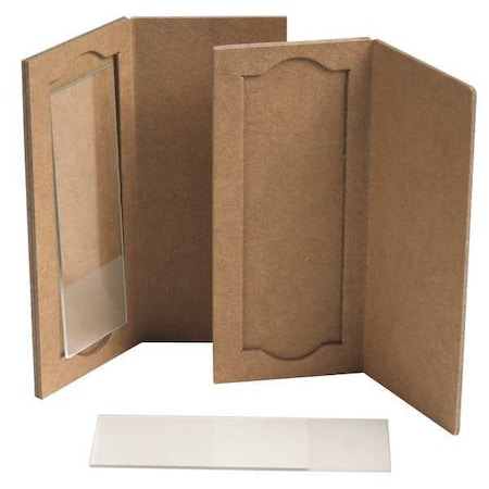 HEATHROW SCIENTIFIC Lab Slide Mailer,1 3/4 in H,95 mm L,PK25