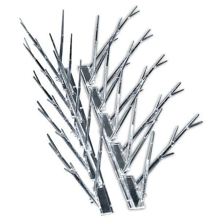 BIRD-X Bird Repel Spikes,25ft L,6 1/2 in W,PK25