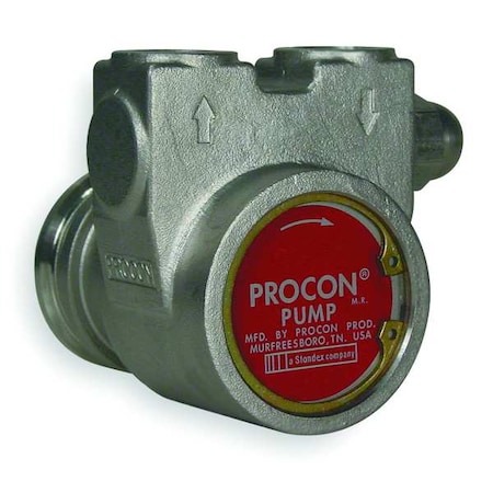 PROCON Rotary Vane Pump, 3/8 In, 112 GPH