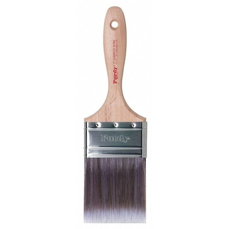 PURDY Brush,3&,Flat Sash,PET/Nylon,3 3/16&L