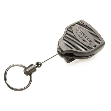 KEY-BAK Key Reel;Black;Polycarbonate