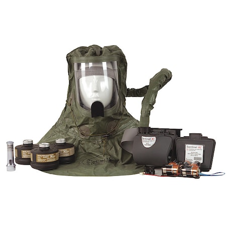 ILC DOVER PAPR System,Belt-Mounted,Cartridge CBRN