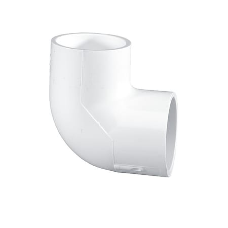 WESTLAKE PIPE & FITTINGS 90 Elbow;PVC;3/4 in;Socket;SCH 40;White