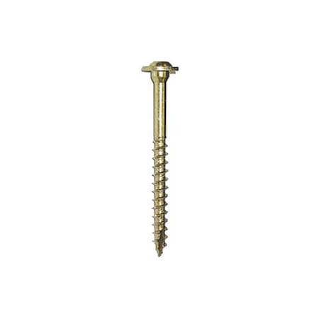 GRK FASTENERS Deck Screw,3/8&,Steel,4&L,PK50