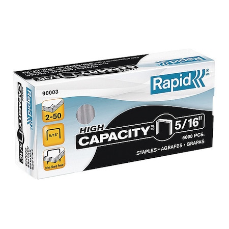 RAPID Staples;High Capacity;5/16";PK5000