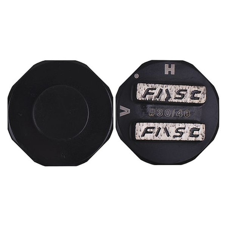 F.A.S.T. SYSTEM Metal Segments,2 Seg,16/18 Grit