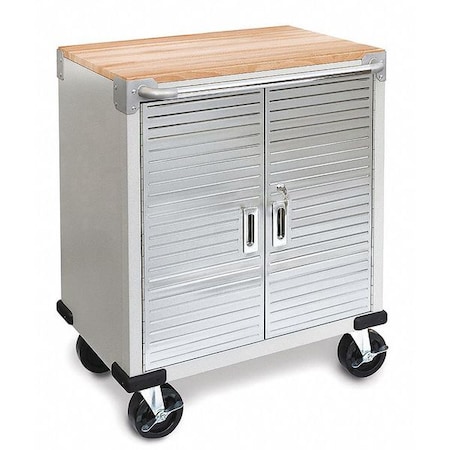 ULTRAHD Rolling Cabinet,UltraHD,2-Door,Granite