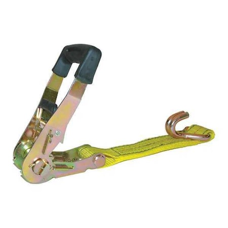 PROGRIP CARGO CONTROL Ratchet,27 ft.x2&,Zinc Handle,Dbl J Hks