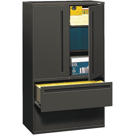 HON Lateral File w/Storage Cabinet