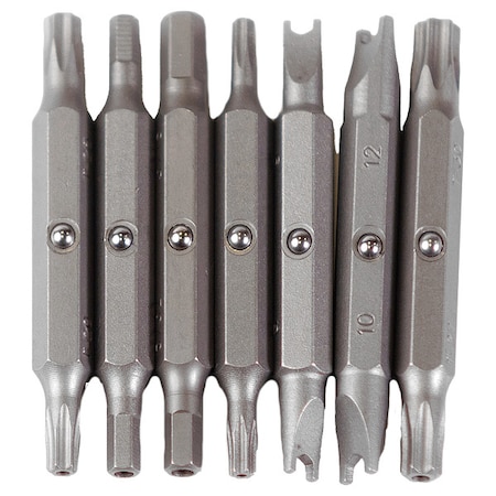 MEGAPRO Screwdriver Bit Set,1/4& Hex Shank