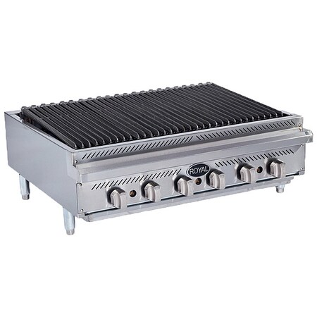 ROYAL Countertop Radiant Broiler,11& H,36& W