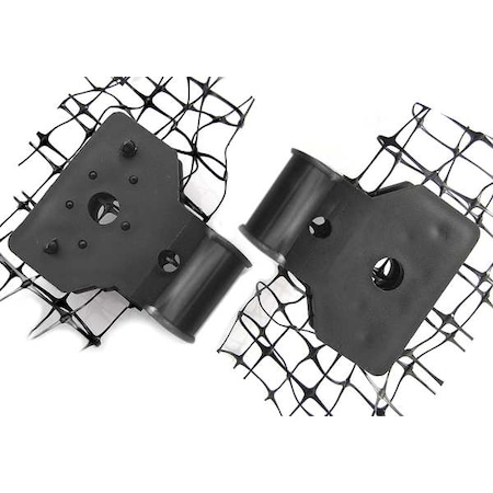 BIRD-X Bird Net Mount Clip;6inW;2 1/2in H;PK250