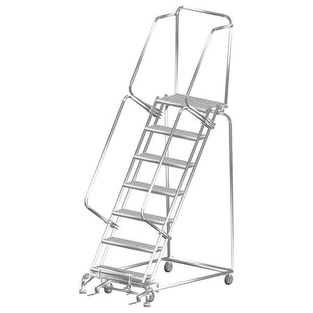 BALLYMORE Lockstep Rolling Ladder,Steel,70 in.H