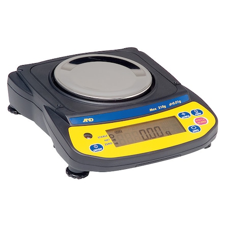 A&,amp,D WEIGHING Compact Balance,SS Platform,120g Cap.