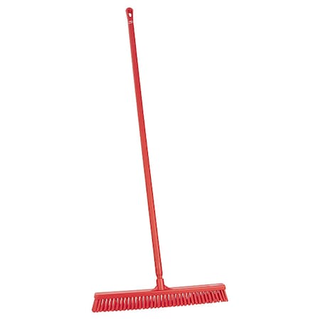 REMCO Push Broom,59.1 in,Red Bristle