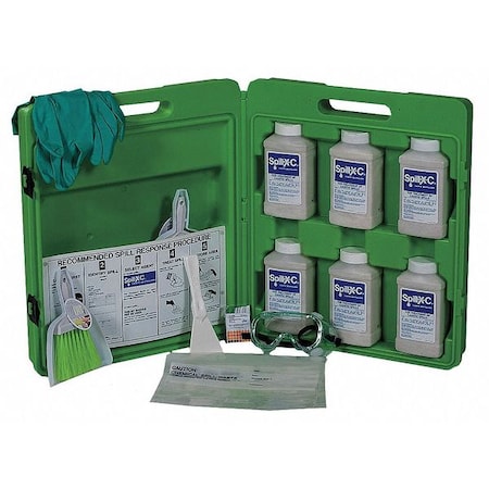 ANSUL Neutralizer Spill-X-C-Kit,12 Lbs