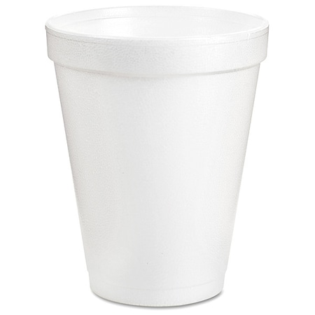 DART Disposable Hot/Cold Cup,8 oz,White,PK25