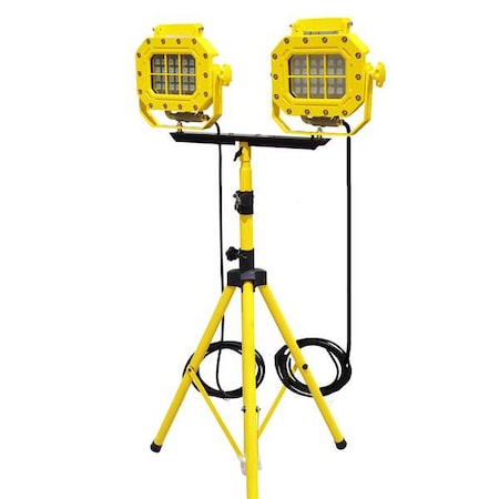 LIND EQUIPMENT Flood Light,Corded,5600lm,LED
