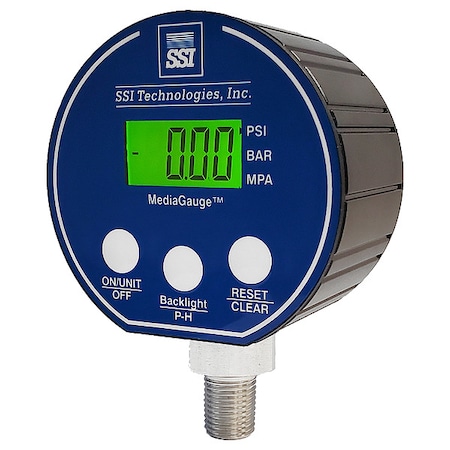 SSI Pressure Gauge,ABS Case,NEMA 4X Rating