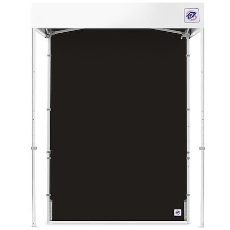 E-Z UP Sidewall,Black,5 ft W,5 ft H