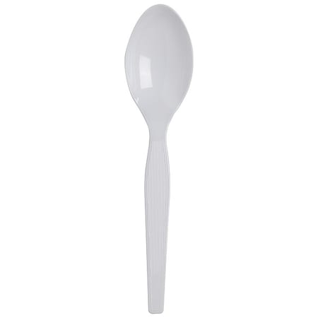 DIXIE INDUSTRIES Spoon,White,Dixie,Med,PK1000