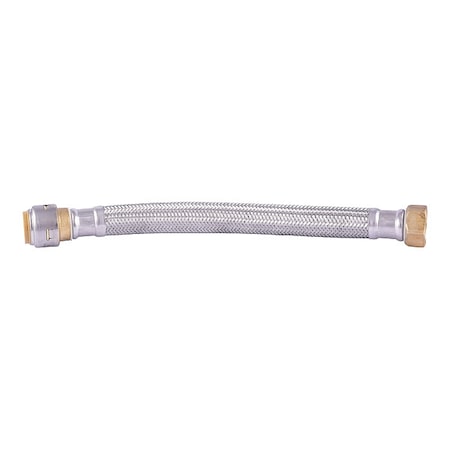 SHARKBITE MAX Water Heater Connector,12 &L,200 psi