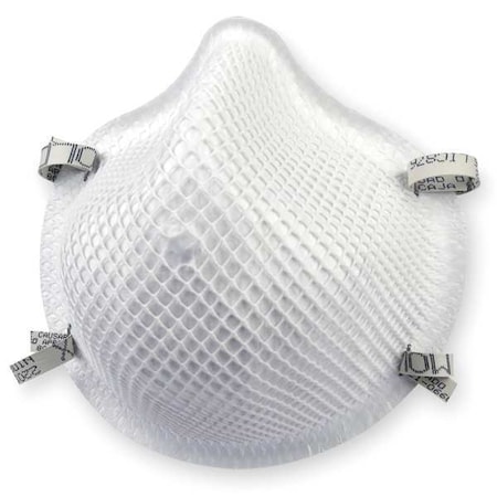 MOLDEX Disposable Respirator,S,N95,Molded,PK20