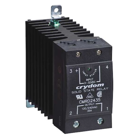 CRYDOM SolStateRelay,In4-32VDC,Out48-530VAC,SCR