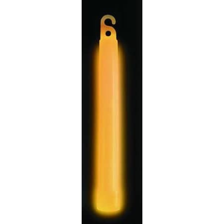 SNAPLIGHT BY CYALUME TECHNOLOGIES Lightstick,Orange,12 hr.,6 In. L,PK10