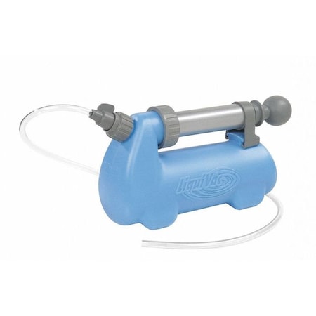 LIQUIVAC Oil Changing Unit;Portable;Sky Blue