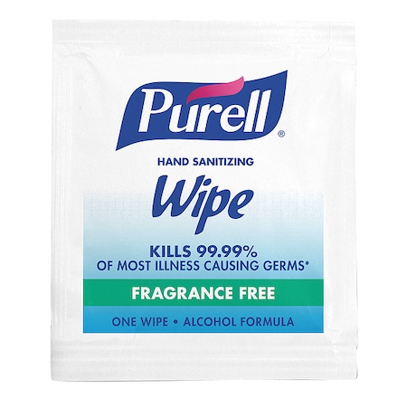 PURELL Sanitizer Wipes,Box,5 x 7