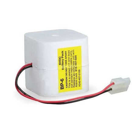 ALARM LOCK Door Lock Battery,6VDC,1500mAh,Alarm Lck