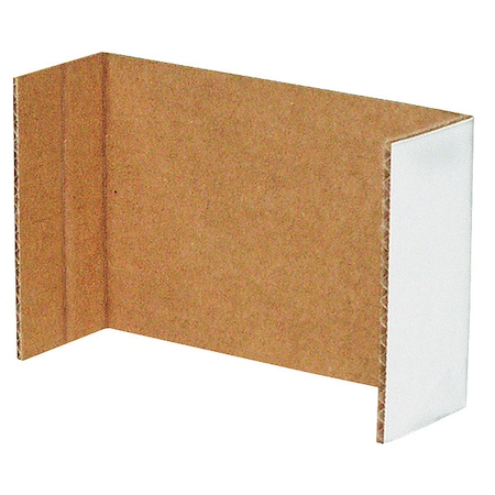 PACKAGING OF AMERICA Corrugated Shelf Bin Dvdr,6 in100,PK100