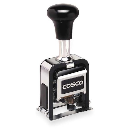 COSCO Self-Ink Number Machine Stmp, 18 Font