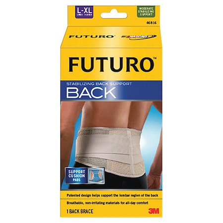 FUTURO Stabilizing Back Support,L/XL,PK2