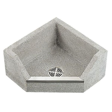 FIAT PRODUCTS Fiat,Mop Svc Basin,Corner,32inx32inx10in