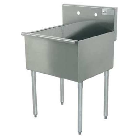 ADVANCE TABCO Scullery Sink,Rect,36inx24inx13in