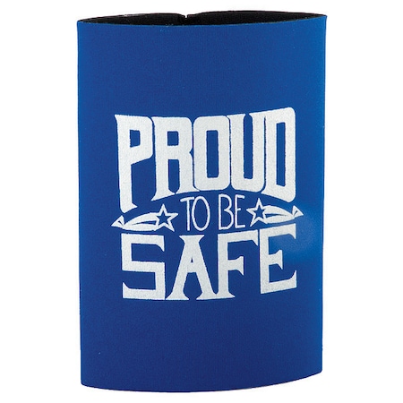 QUALITY RESOURCE GROUP Bottle Sleeve,Proud to be Safe,PK10
