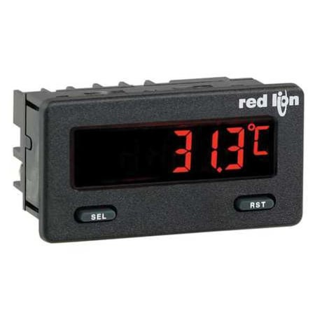 RED LION CONTROLS Digital Panel Meters,Red/Green LCD